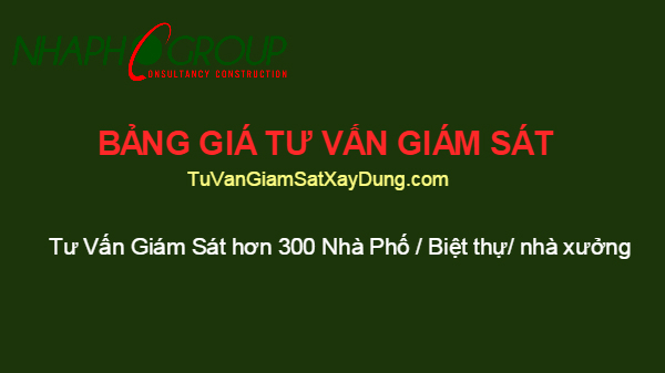 chi phi thue tu van giam sat xay dung